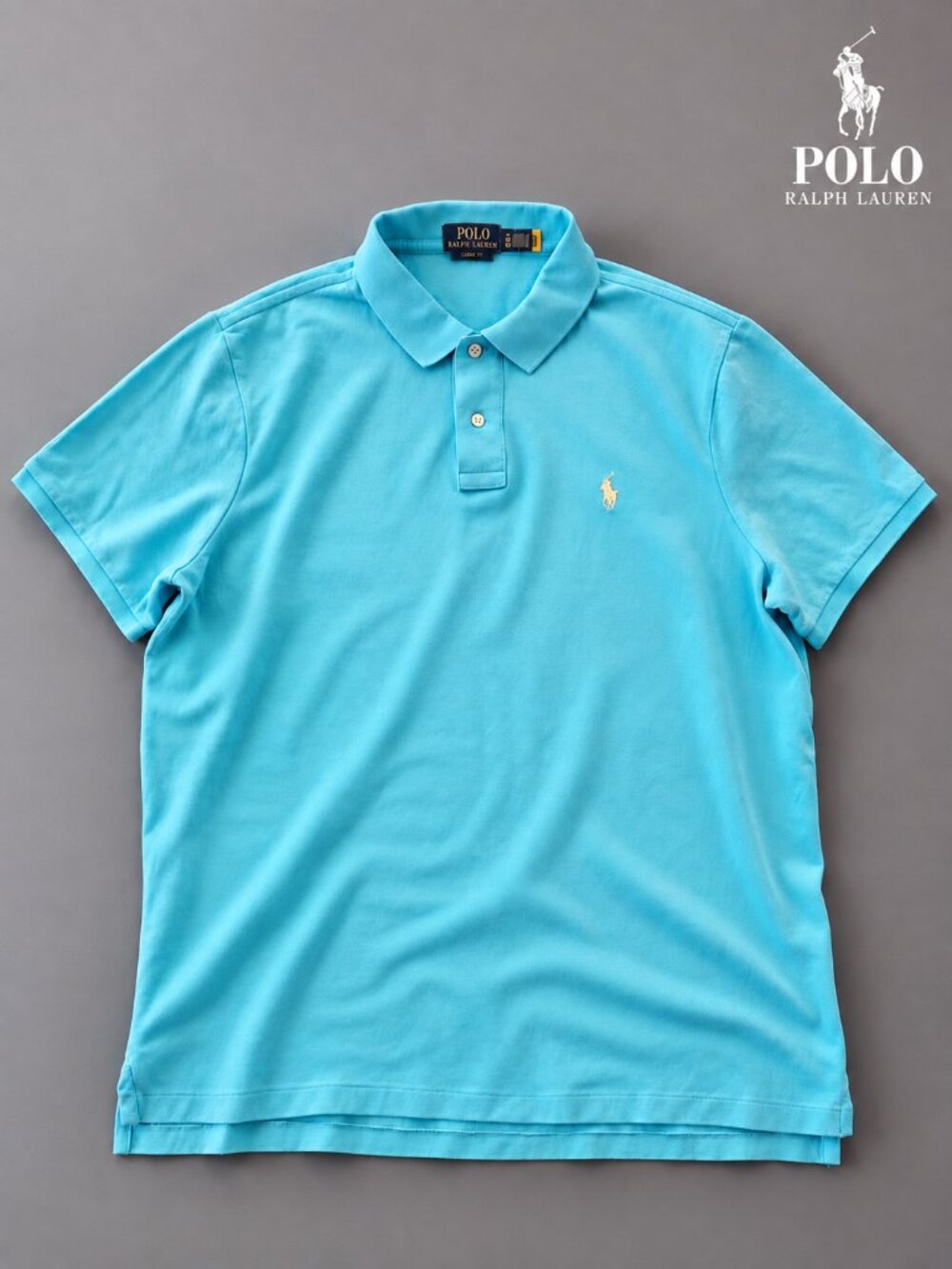 Polo Ralph Lauren Classic Fit Polo Shirt – Light Blue – XL